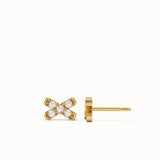 X Cross Stud Earrings
