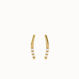 Slim Line Stud Earrings