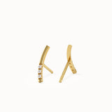 Slim Line Stud Earrings