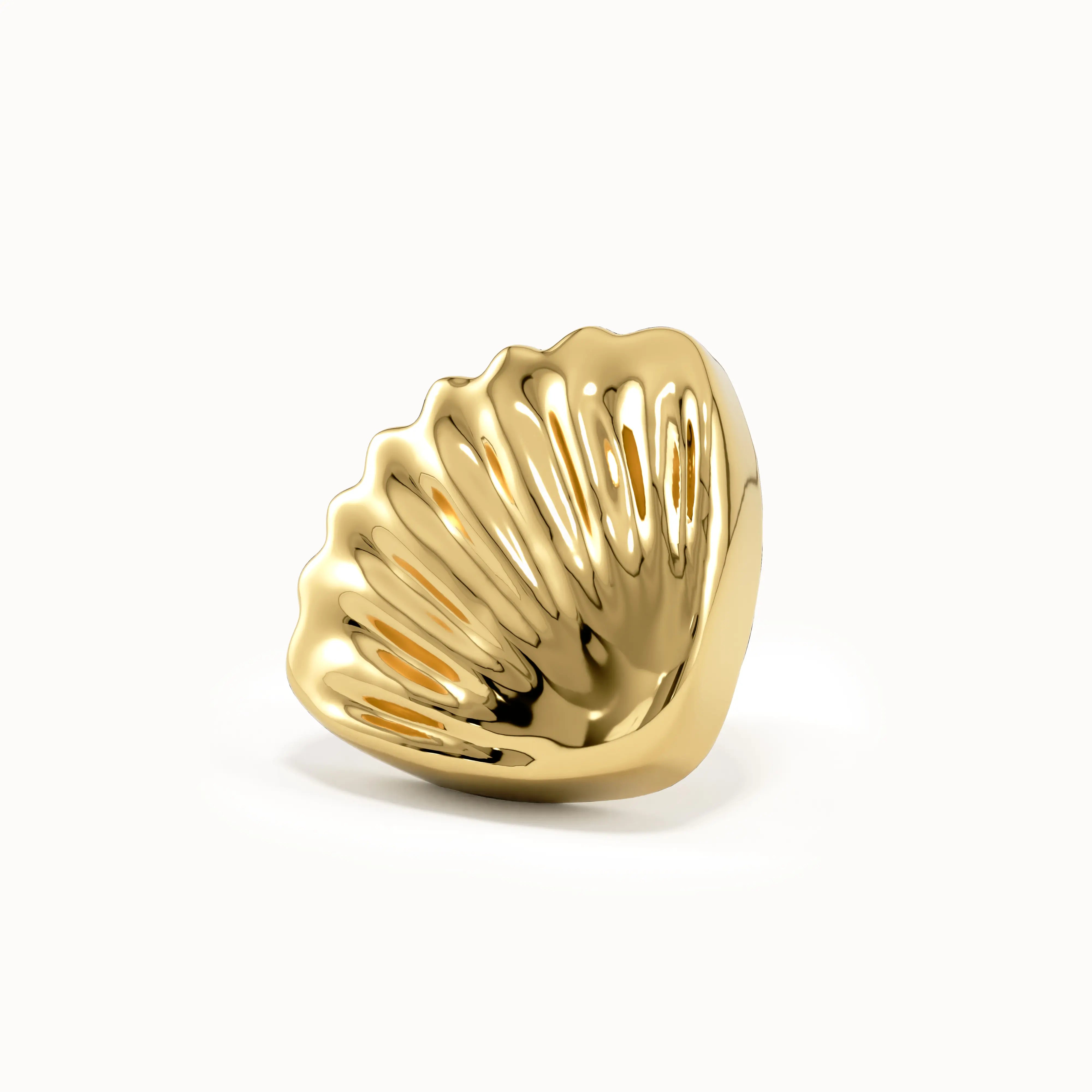 Gold Sea Shell Piercing - BRENNMORE