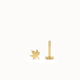 Gold Maple Leaf Piercing - BRENNMORE