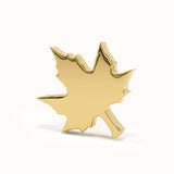 Gold Maple Leaf Piercing - BRENNMORE