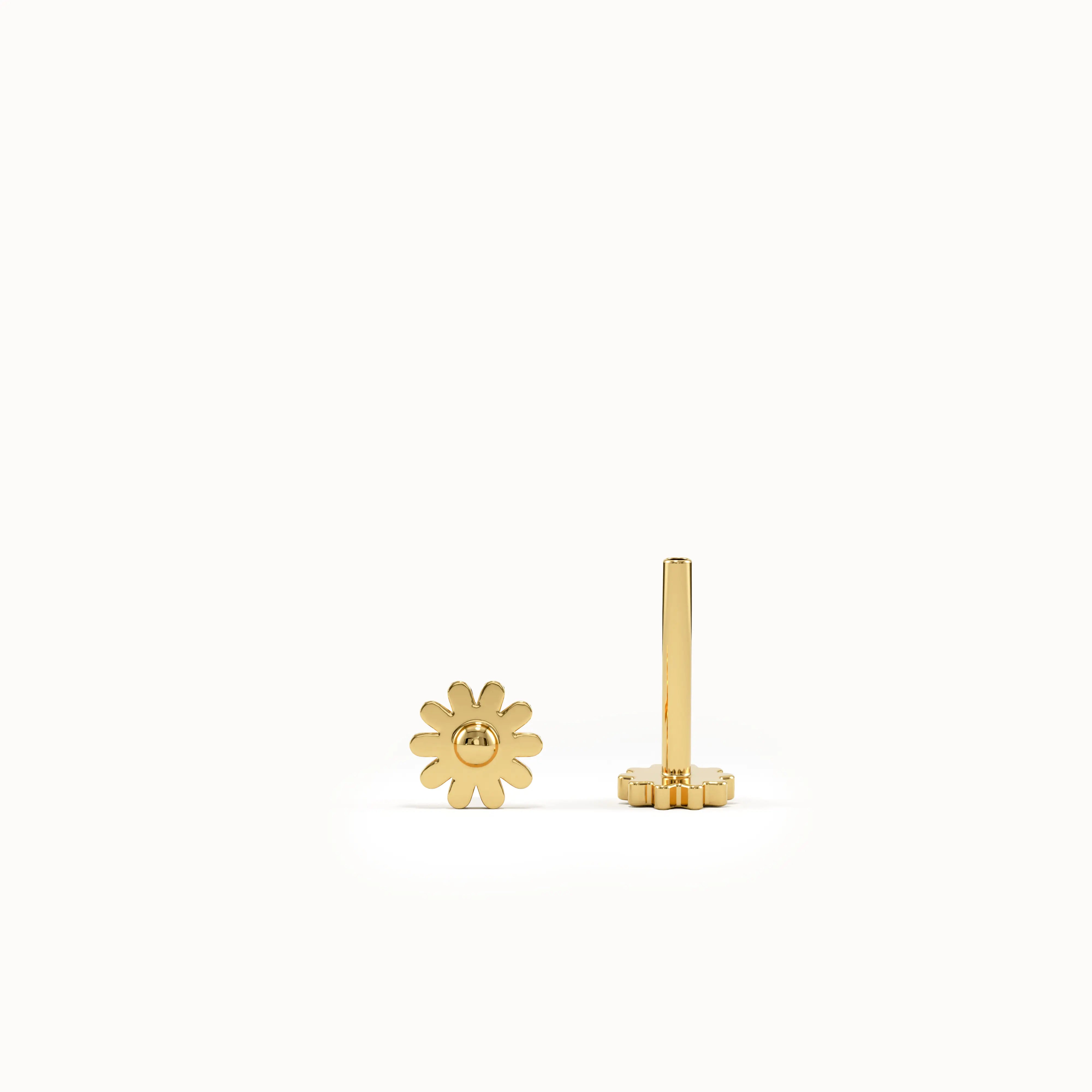 Gold Daisy Piercing - BRENNMORE