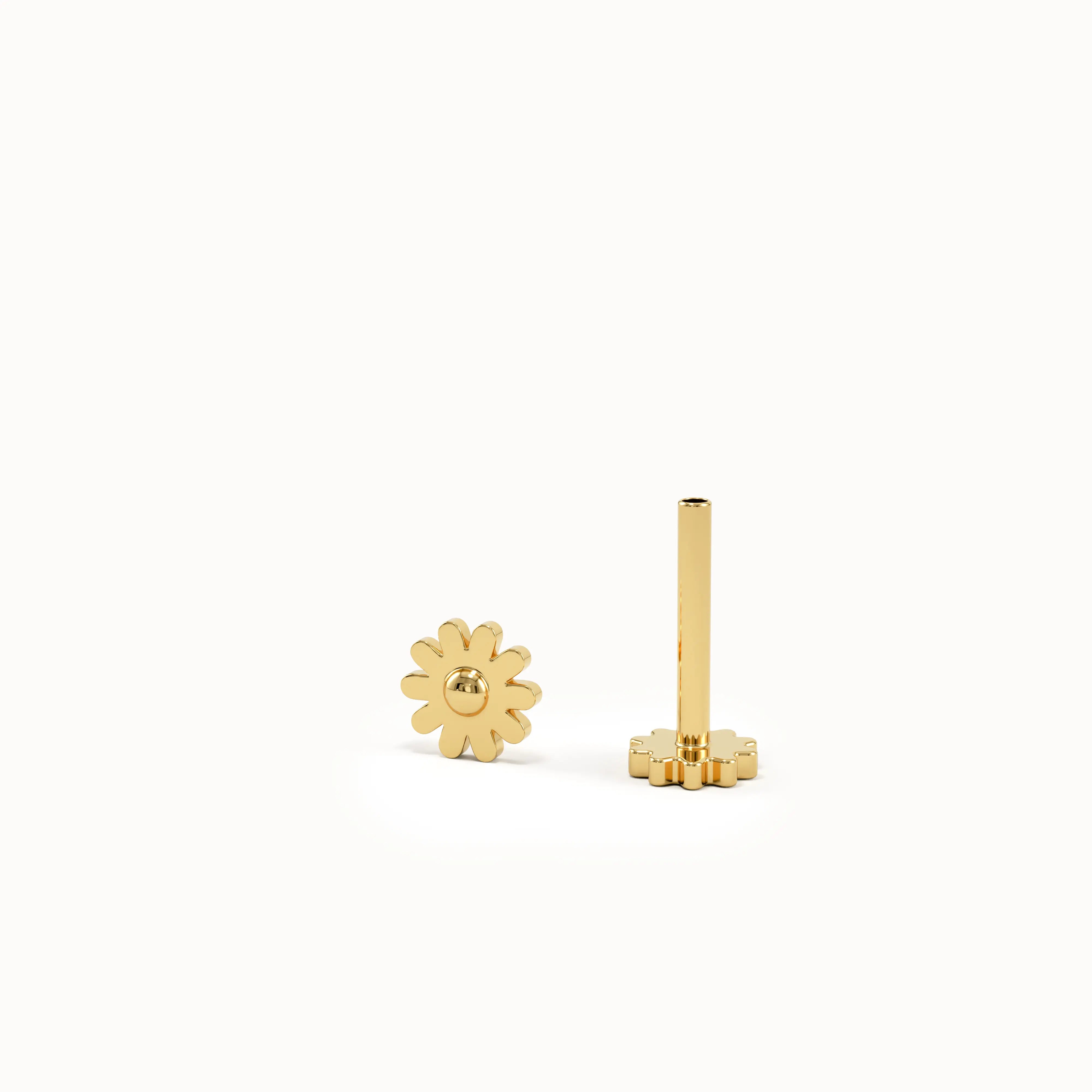 Gold Daisy Piercing - BRENNMORE
