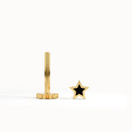 Gold Star Piercing Studs for Women - BRENNMORE 