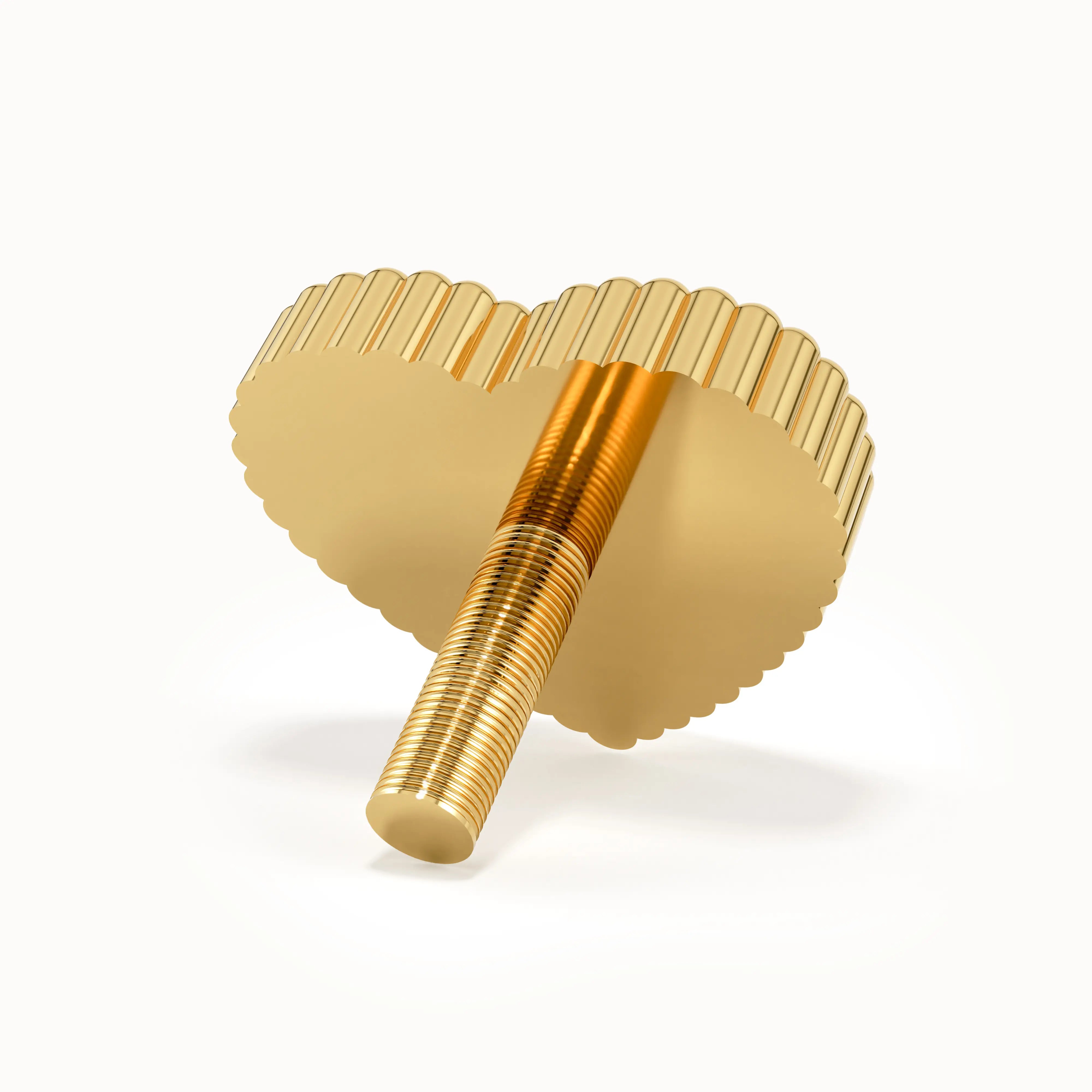Gold Heart Piercing - BRENNMORE