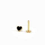 Gold Heart Piercing - BRENNMORE