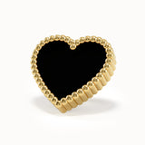 Gold Heart Piercing - BRENNMORE