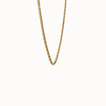 Rectangle Link Chain Necklace - BRENNMORE 