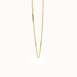 Rectangle Link Chain Necklace