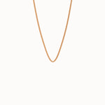 Wheat Chain Necklace in Gold - BRENNMORE 