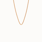 Wheat Chain Necklace in Gold - BRENNMORE 