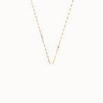 Lip Chain Necklace in Gold - BRENNMORE 