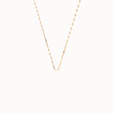 Lip Chain Necklace in Gold - BRENNMORE 