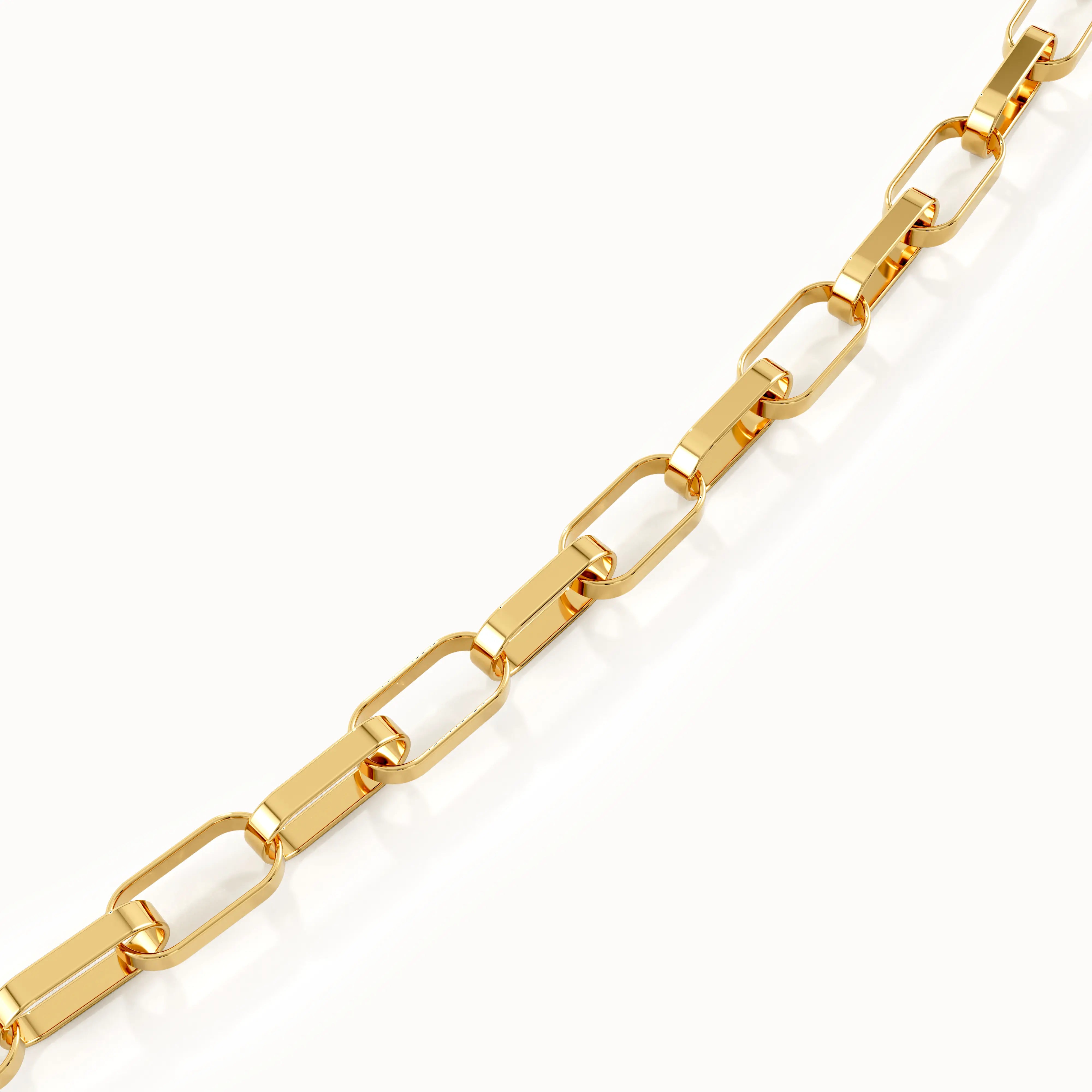 Rolo Chain Necklace in 14k Gold brennmore