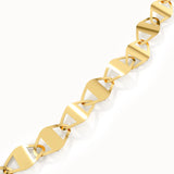 14k Gold Mariner Chain Necklace
