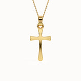 Slim Cross Pendant Necklace