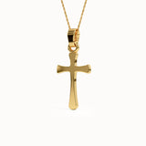 Slim Cross Pendant Necklace