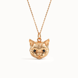 Cat Pendant Necklace