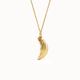 Croissant Pendant Necklace