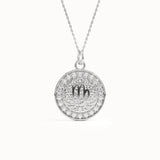 Virgo Sign Pendant Necklace