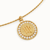 Virgo Sign Pendant Necklace