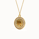 Virgo Sign Pendant Necklace