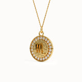 Scorpio Sign Pendant Necklace