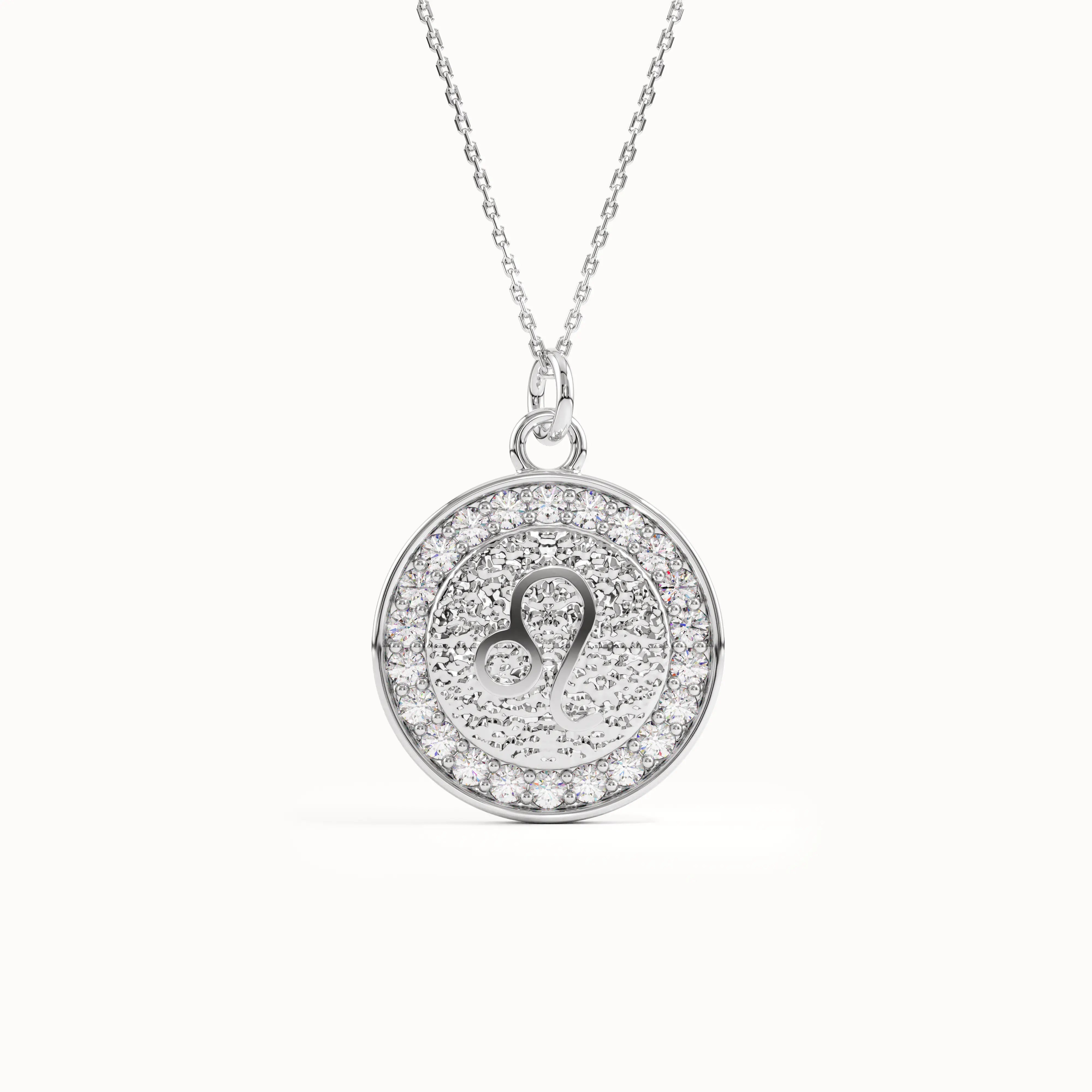 Leo Sign Pendant Necklace
