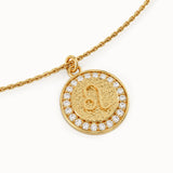 Leo Sign Pendant Necklace
