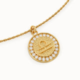 Libra Sign Pendant Necklace