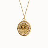 Libra Sign Pendant Necklace