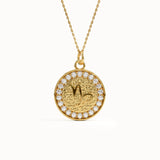 Capricorn Sign Pendant Necklace