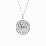 Capricorn Sign Pendant Necklace
