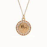 Capricorn Sign Pendant Necklace
