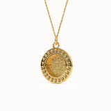 Capricorn Sign Pendant Necklace
