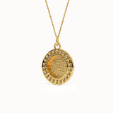 Gemini Sign Pendant Necklace