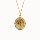 Gemini Sign Pendant Necklace