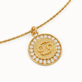 Cancer Sign Pendant Necklace