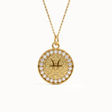 Pisces Sign Pendant Necklace