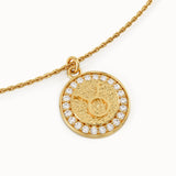 Taurus Sign Pendant Necklace