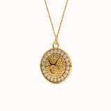 Taurus Sign Pendant Necklace