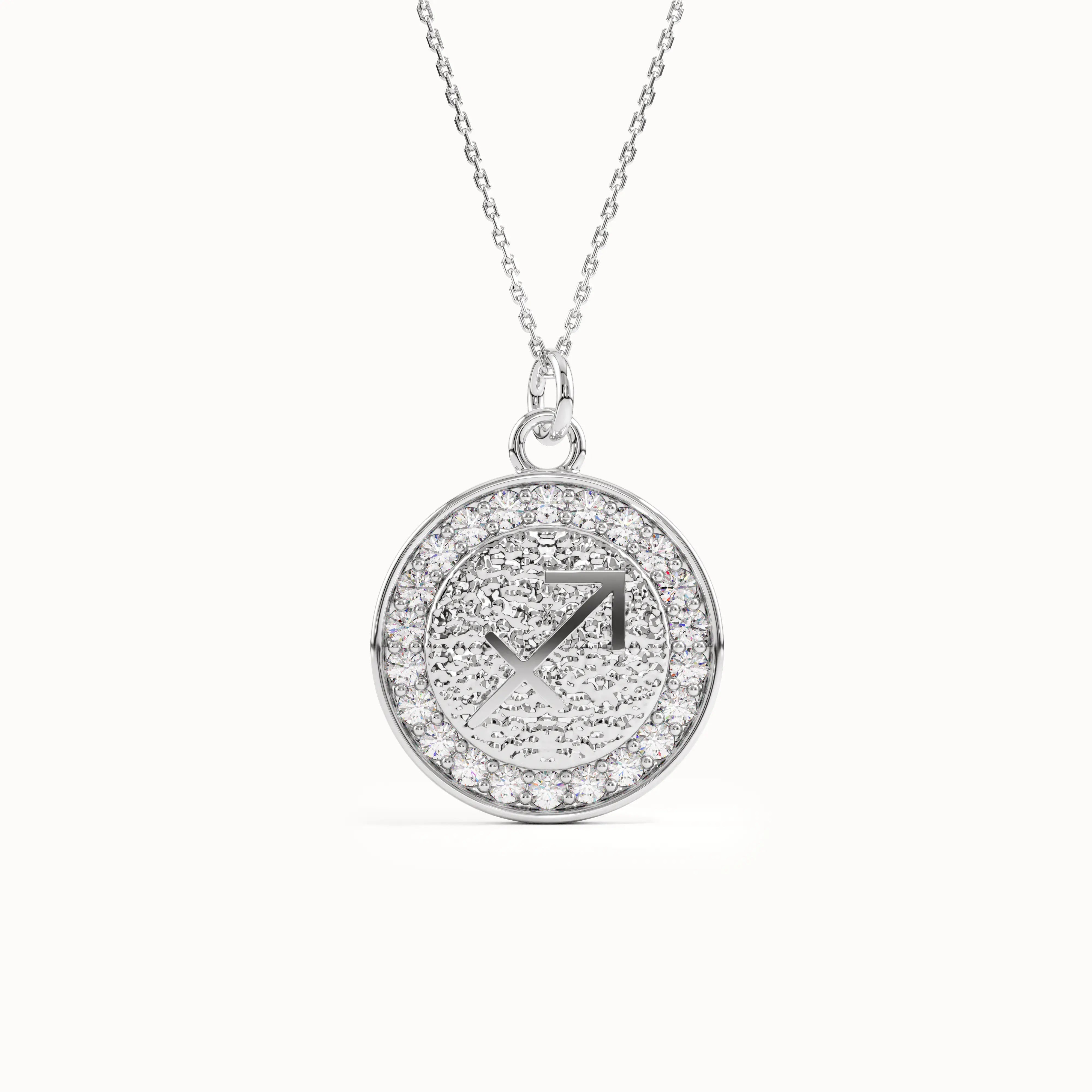 Sagittarius Sign Pendant Necklace