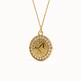 Sagittarius Sign Pendant Necklace