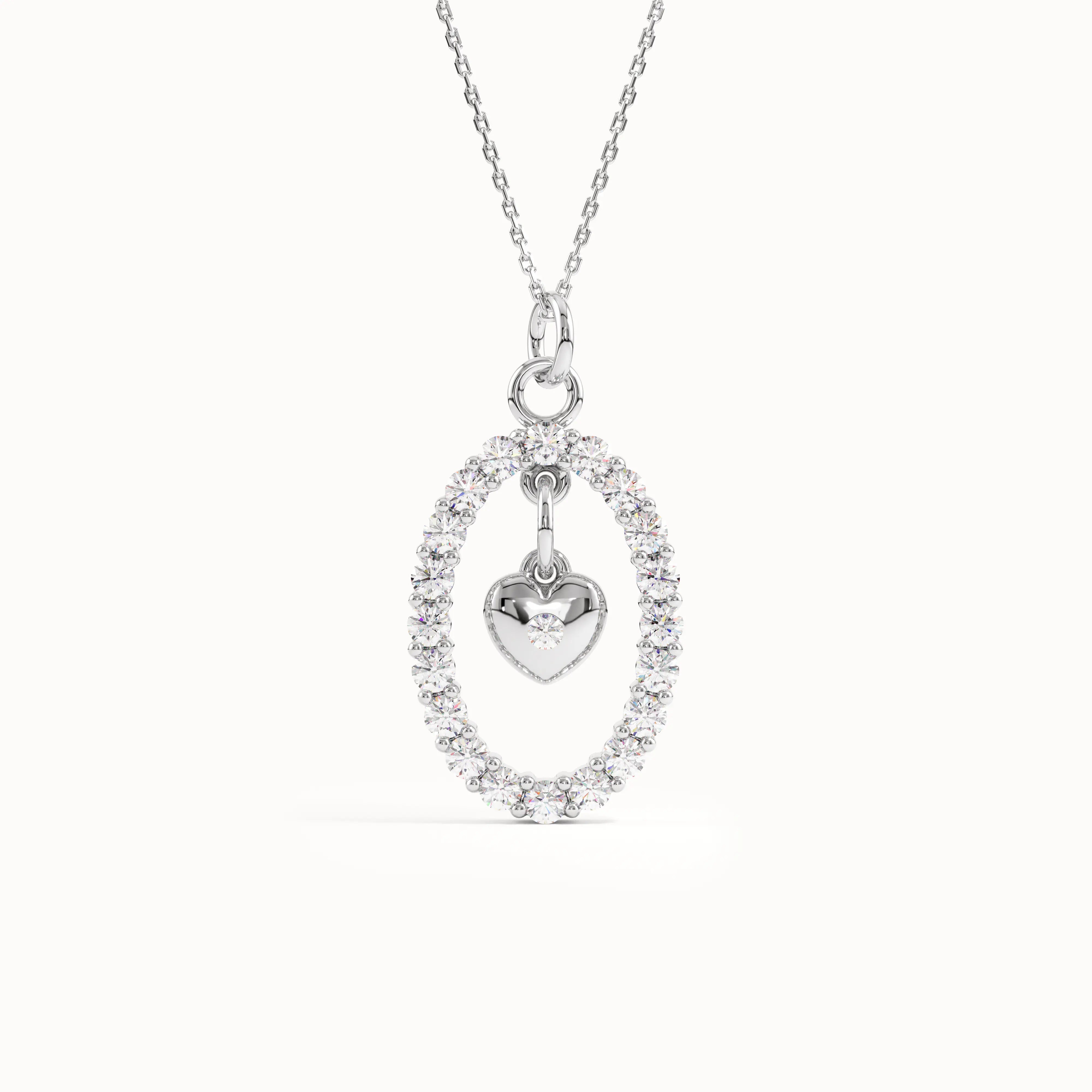 Dangling Heart Necklace