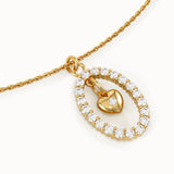 Dangling Heart Necklace