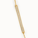 Pave Lab Diamond Bar Bracelet - BRENNMORE