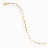 Pave Lab Diamond Bar Bracelet - BRENNMORE