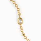 Pear Lab Diamond Solitaire Bracelet - BRENNMORE