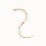 Pear Lab Diamond Solitaire Bracelet - BRENNMORE